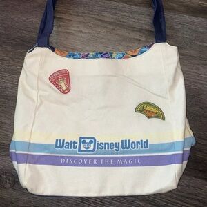 Walt Disney World Parks Canvas Purse Tote Bag Epcot-magic kingdom-Animal Kingdom